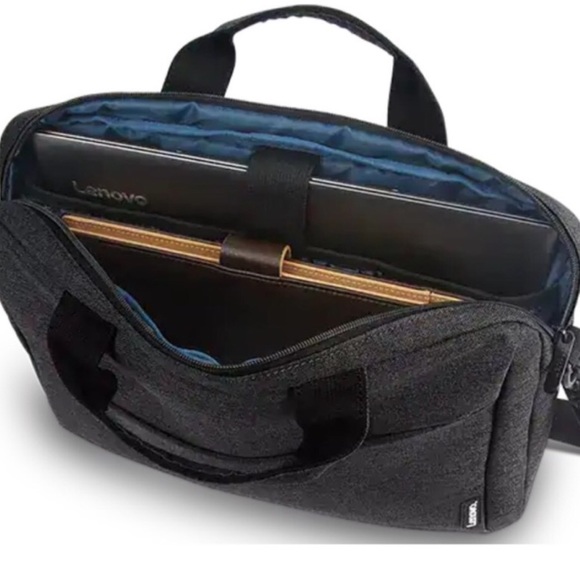 🍁LENOVO EUC BLACK SOFT SIDE w/CARRY STRAP LAPTOP BAG - Picture 3 of 8